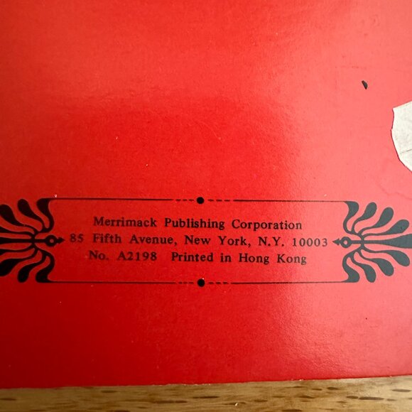 Christmas Reproductions Inc Victorian Christmas Cardboard Ornaments Lot of 11 - Picture 7 of 16